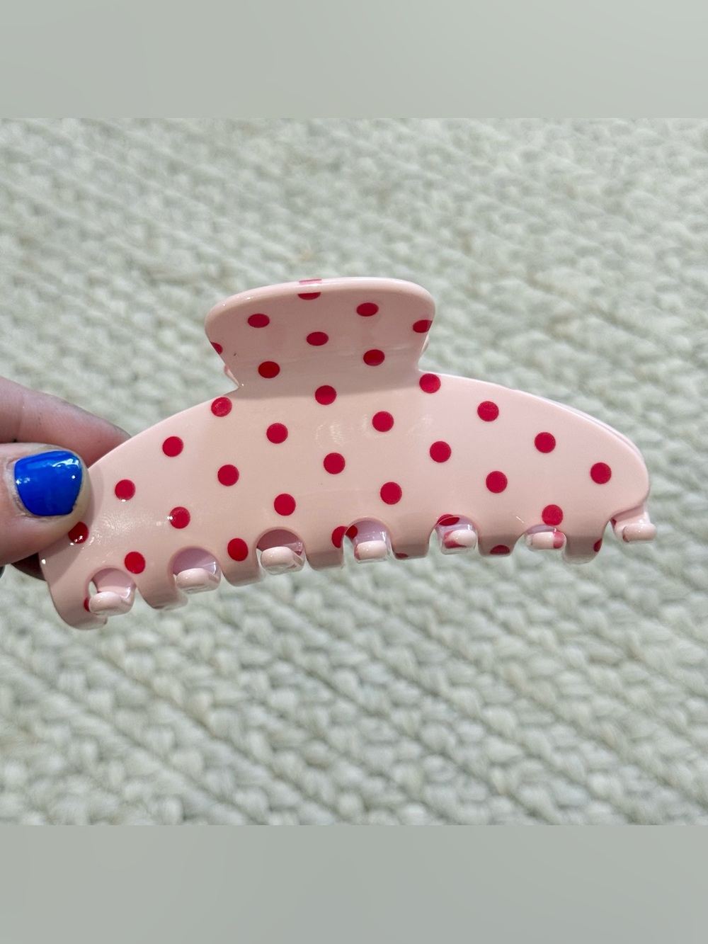 Emi Jay Big Effing Clip Pink Polka Dot Limited Edition - Picture 4 of 5